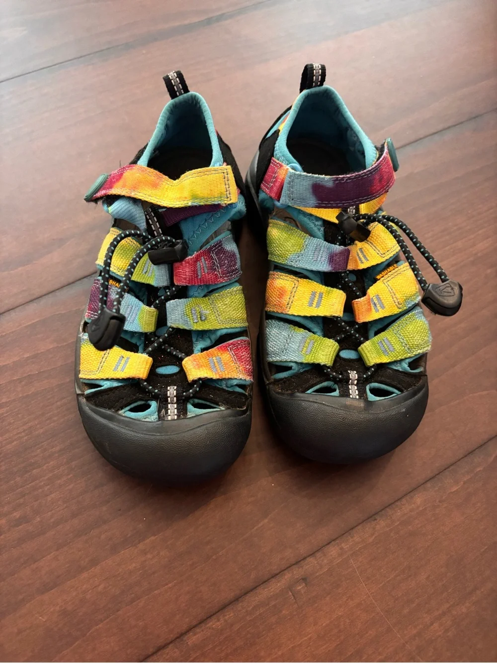 KEEN Kids' Multicolor Tie-Dye Closed-Toe Sandals
